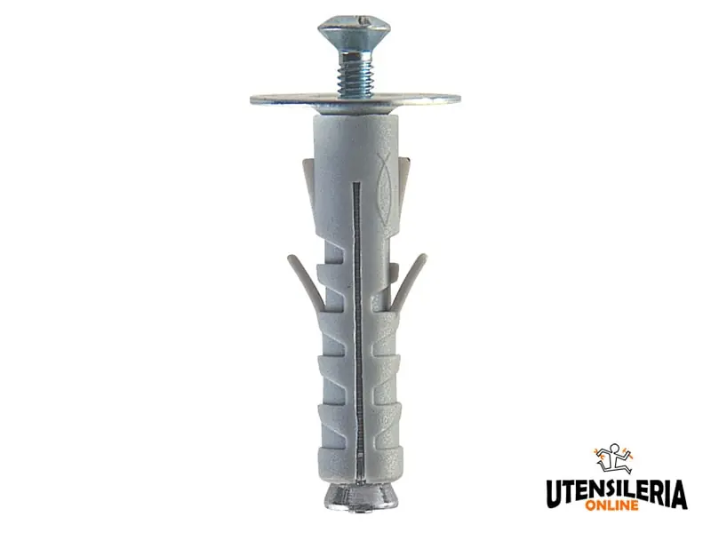 Popolare Tassello Fischer in nylon SB 9/4 con vite T.S.C. (100pz)