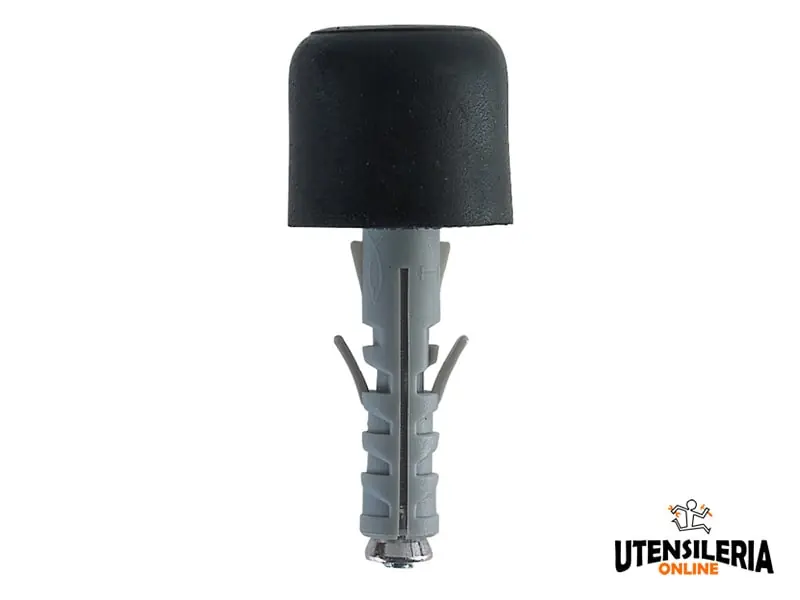 Tassello Fischer in nylon SB 9/11 con paracolpo nero (50pz) Super Prezzo