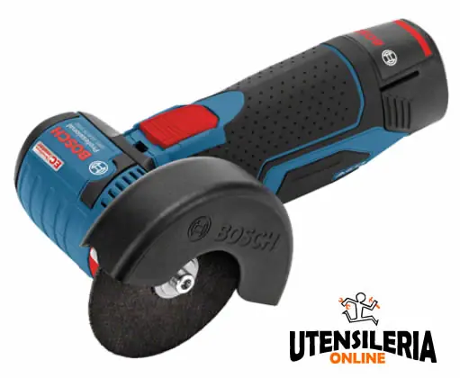 Promozione Smerigliatrice angolare a batteria GWS 12V-76 da 12Volt 2,5 Ah