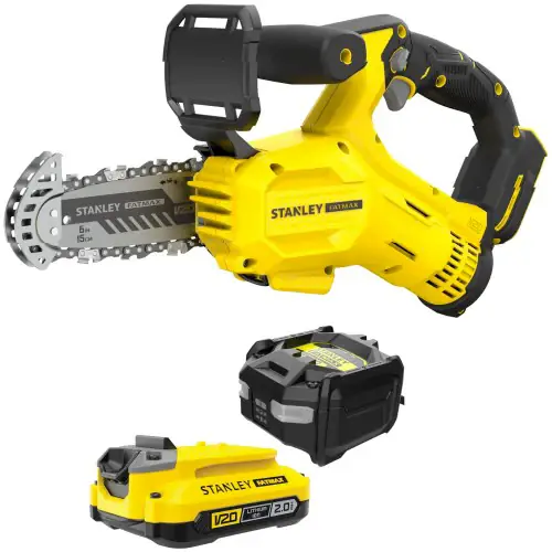 Spedito Oggi Stanley SFMCPS415D1-QW - Sega per potatura a batteria 18V - 1 x 2Ah