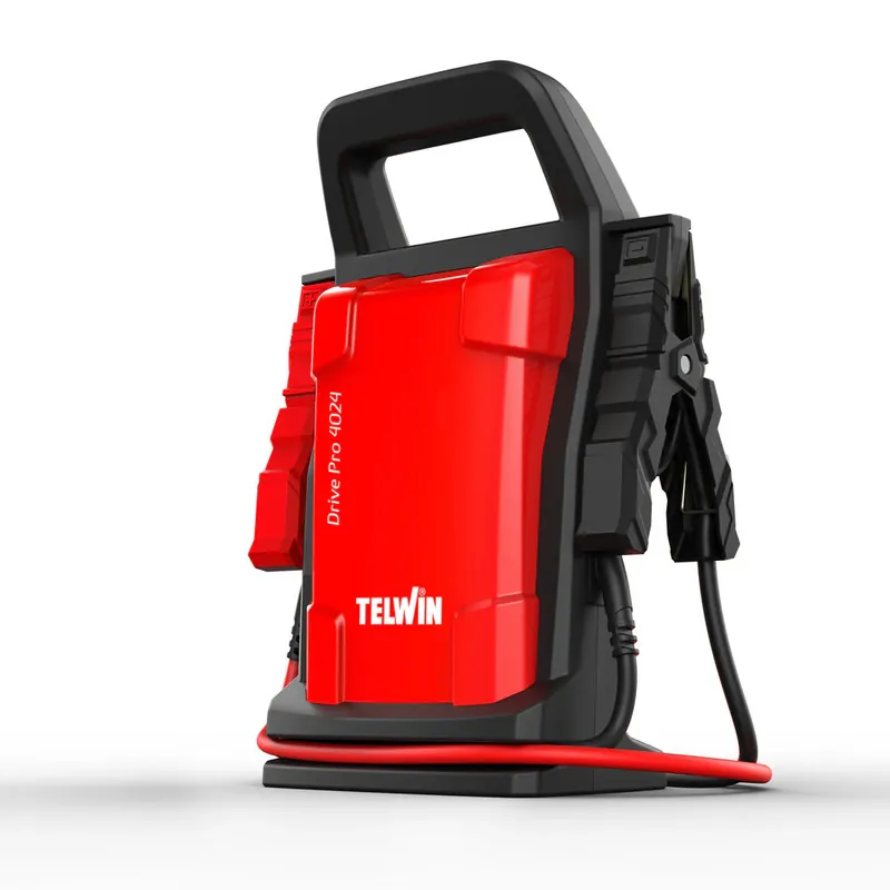 Telwin DRIVE PRO 4024 – Avviatore per auto moto camion multifunzione portatile 12V/24V Popolare