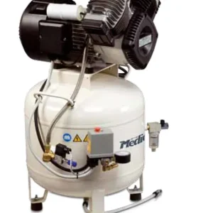 MedicAir MED 320-50V-ES-3M compressore senza olio con essiccatore per laboratori dentistici e odontotecnici , 50 litri 220V 8 Bar Economico