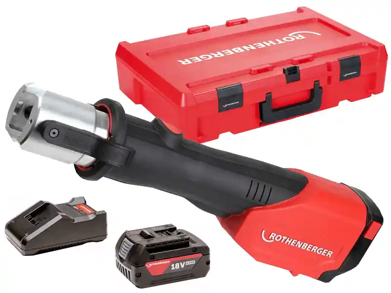 Rothenberger pressatrice Romax 4000 AMPShare con batteria 4Ah e caricabatteria, 12-110mm Compra Online