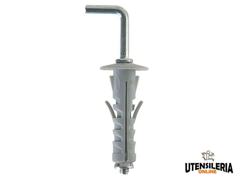 Offerta Tassello Fischer in nylon SB 12/6 con gancio lungo (50pz)