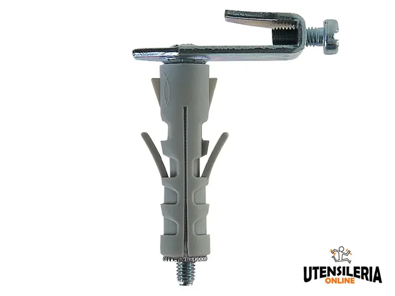 Offerta Limitata Tassello SB 12/10 gancio piatto regolabile con vite (25pz)