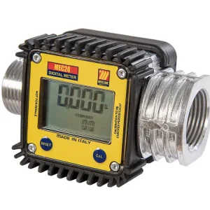 Contalitri digitale a turbina MEC 24 Meclube per gasolio e olio, 7-120 l/min Acquista Ora