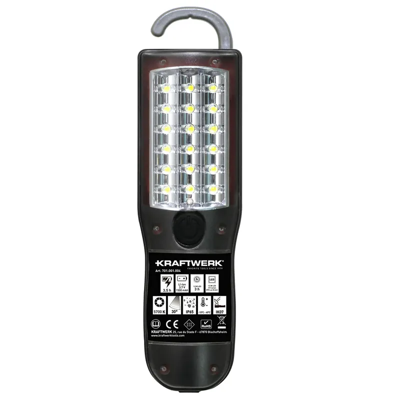 Reso Gratuito Kraftwerk Compact 250 - Torcia ricaricabile LED