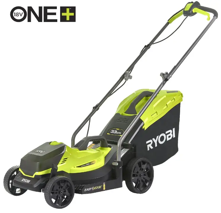 Prezzo Ridotto Ryobi OLM1833B Tosaerba a batteria 18V, Taglio 33cm con mulching , solo corpo macchina