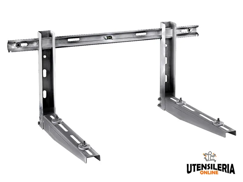 Mensole Klima INOX con traversa per climatizzatori (1conf) Offerta Speciale