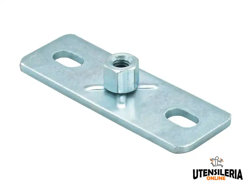 Nuovo Arrivo Flangia rettangolare per fissaggi a muro con collari CPE (25pz)