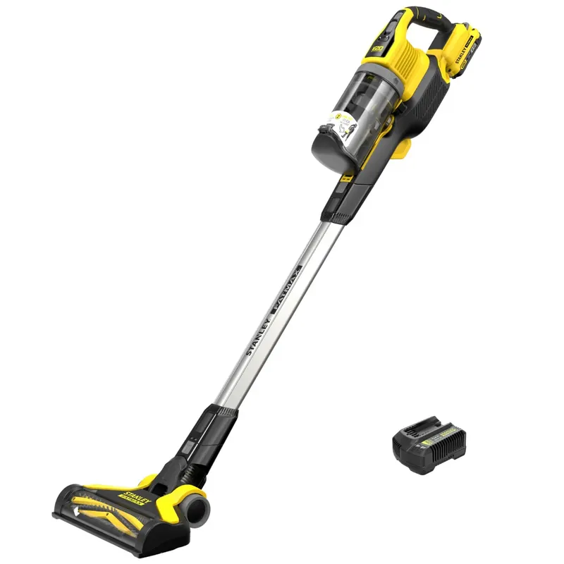 Solo Oggi Stanley Fatmax SFMCVS001D1 - Aspirapolvere senza fili a batteria 18V, 1 batteria 2Ah