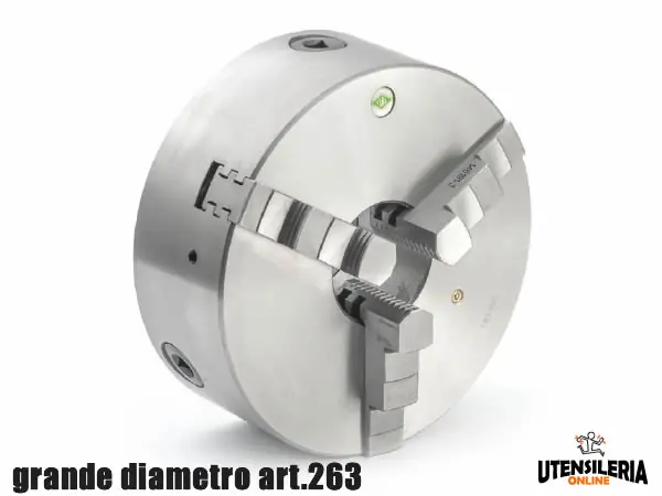 Consegna Rapida Mandrino autocentrante 3+3 art.263 grande diametro