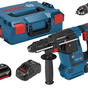 Bosch martello perforatore a batteria GBH 18V-26F Professional 2,6J con 2 batterie 5.5Ah e valigetta Spedizione Espresso
