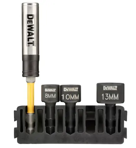 Occasione Dewalt DT70826 Chiave a bussola corta e portainserti , totale PZ.4
