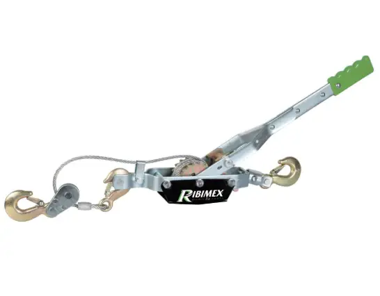 Consegna Rapida Ribimex PRTIRF4T Argano manuale 3,5 tonnellate e 4 tonnellate con puleggia
