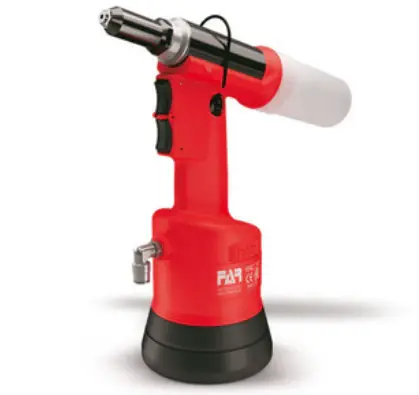 Vendita Finale FAR RAC 211 Rivettatrice Oleopneumatica da 2,4-4,8 - Forza massima 6639 N - Corsa 16 mm