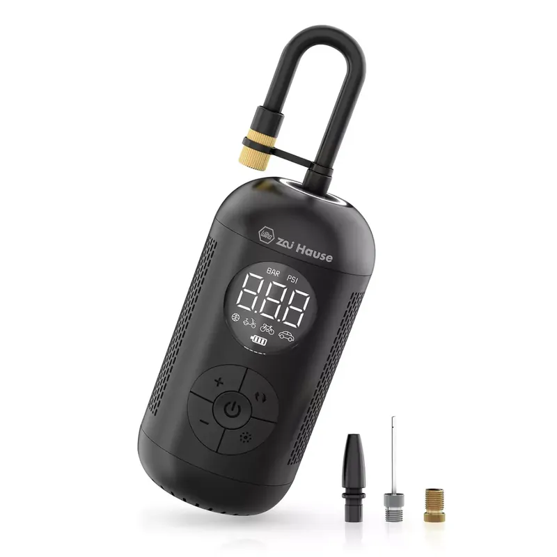 Wiha 45255 Zai Hause Pompa d‘aria - compressore portatile a batteria USB DHT 10 bar Spedito Oggi