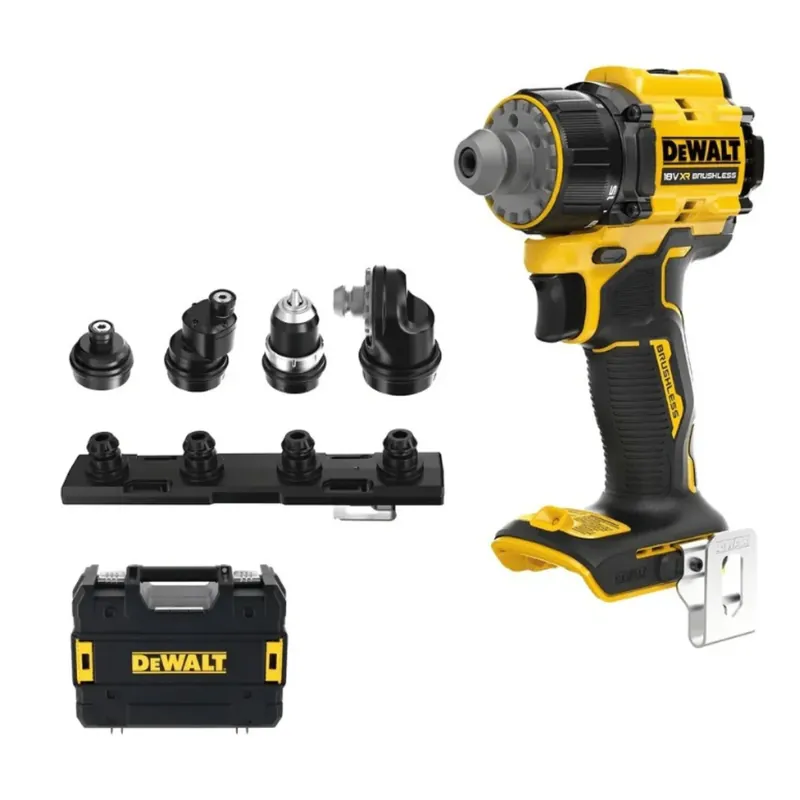 Saldi Dewalt DCD803NT-XJ 18V Trapano avvitatore multitesta corpo valigia senza batteria