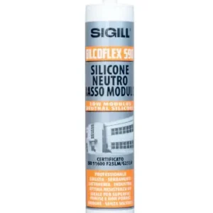 Silicone Basso Modulo SILCOFLEX 590 Grigio ML.300 Professionale Offerta Lampo