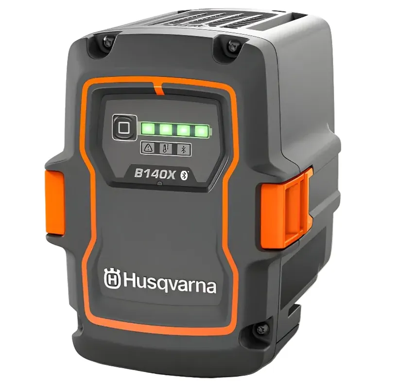 Nuova Collezione Husqvarna 40-B140X Batteria 36V da 4.0 Ah connessione wireless Bluetooth.