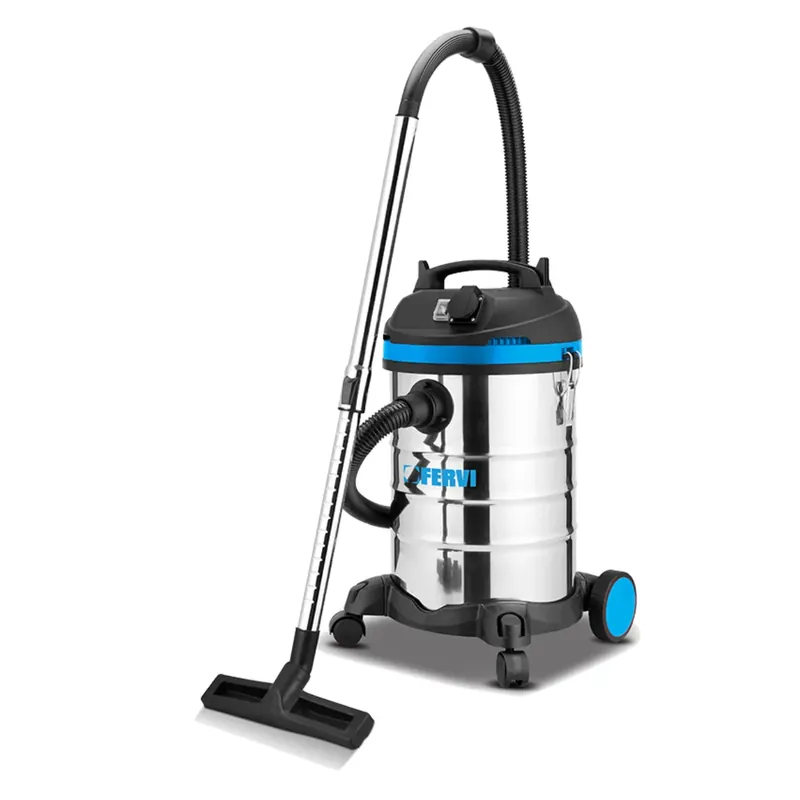 Saldi Fervi A040/301P - Aspirapolvere aspiraliquidi 30L aspirazione e soffiaggio
