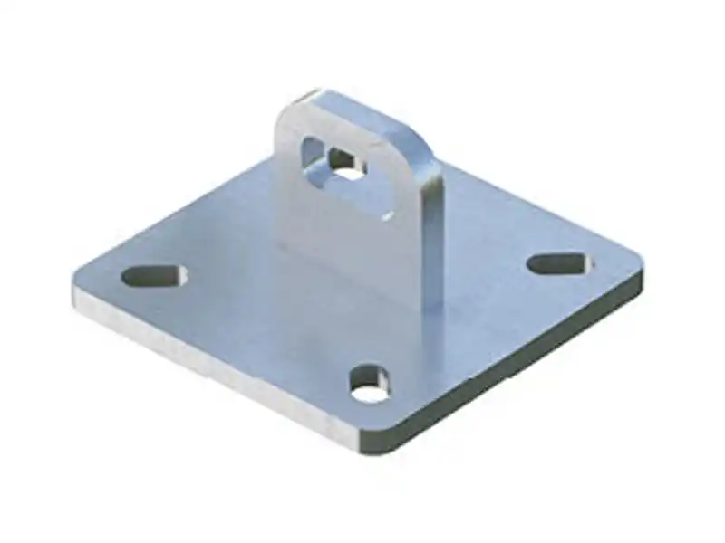 Piastra ancoraggio Rego Short Pole per linee vita Tipo A per superfici piane verticali e orizzontali Scelto Dai Clienti
