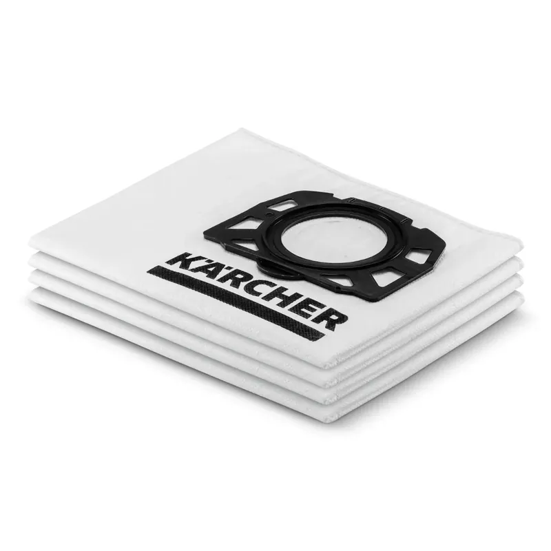 Di Tendenza Karcher 2.863-314.0 Sacchetti filtro in pile 4 pezzi microfibra per Aspiratori WD2 e WD3
