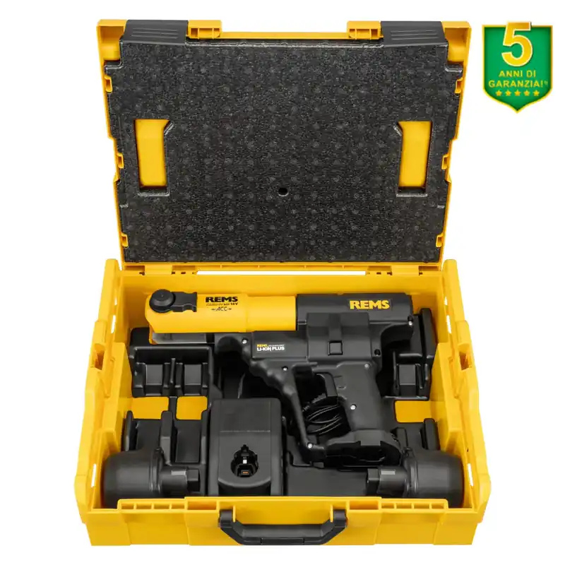 Rems Akku-Press 14V Basic-Pack - Pressatrice idraulica a batteria universale fino a Ø 110 mm Miglior Prezzo