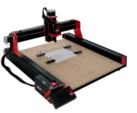 Holzmann ctf45p_230v Fresatrice da banco CNC x legno plastica alluminio con accessori appositi WI-FI Reso Gratuito