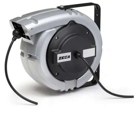 Spedito Oggi Zeca 670607 Avvolgicavo per trasmissione segnali data flux n.6 conduttori , max 20 Mt