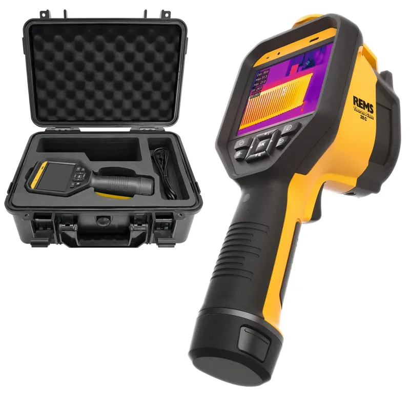 Rems ThermoCam Termocamera a infrarossi a batteria - temperatura da -20 a 550°C Soddisfatti O Rimborsati