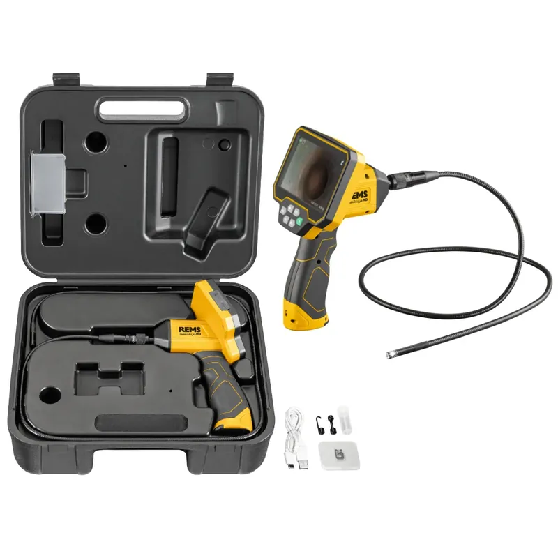 Ultima Occasione Rems CamScope HD Set Telecamera - Endoscopio portatile per ispezioni e analisi tubi