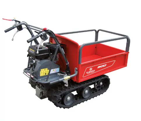 Bluebird CARRIER 300 motocarriola cingolata motore Honda GP160 portata 300 Kg Bestseller