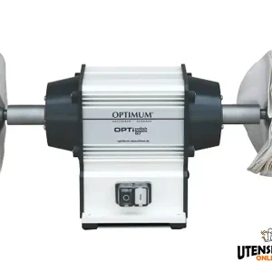 Soddisfatti O Rimborsati Pulitrice doppia da banco per metalli Optimum GU 25P 1500W 400V