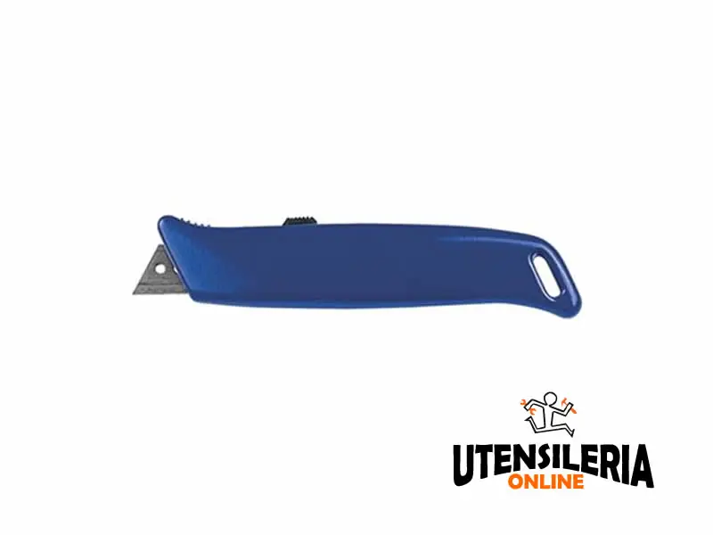 Cutter lama trapezoidale retrattile BIMETALLICA flessibile C5288 Solo Oggi
