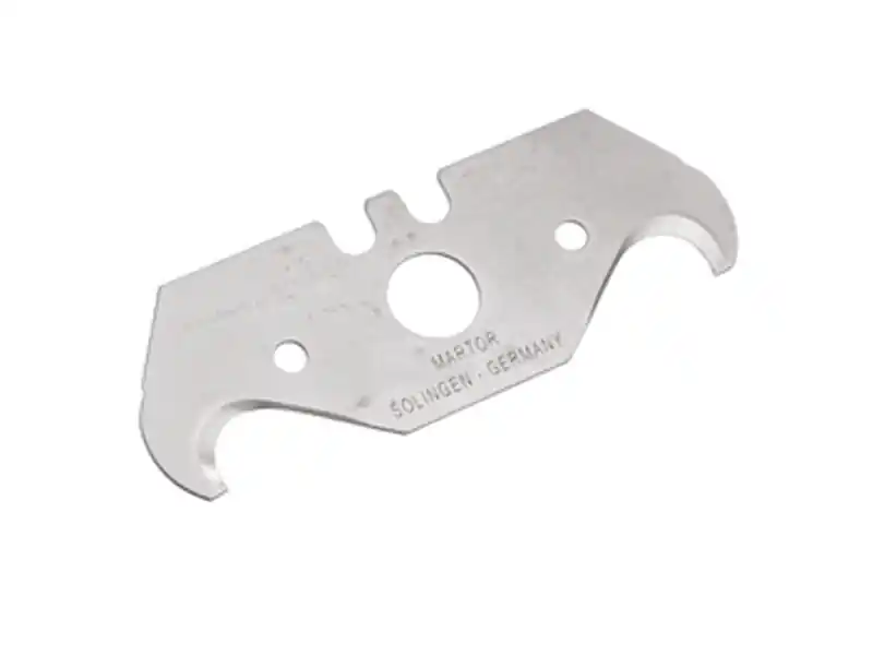 Prezzo Di Fabbrica Lame a uncino smussato per cutter sicurezza in acciaio legato 0.63mm C5304/11 (10pz)