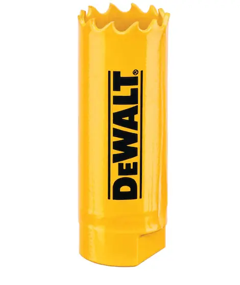 Prezzo Conveniente Dewalt DT90301-QZ sega a tazza bi-metal 22 mm per legno - metallo e plastica