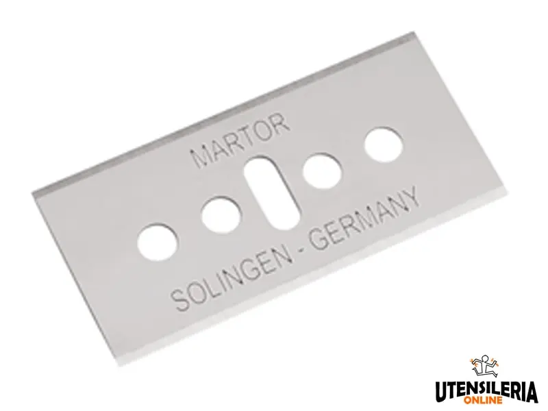 Lame ricambio cutter sicurezza in acciaio legato 0.3mm M7070/4 (10pz) Economico