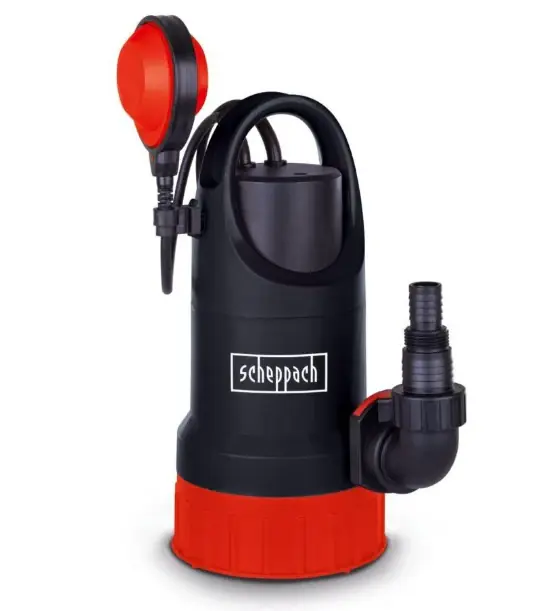 Scheppach dwp750 Elettropompa a immersione acque chiare e scure 220V - 750W 20.000 l/h Novità