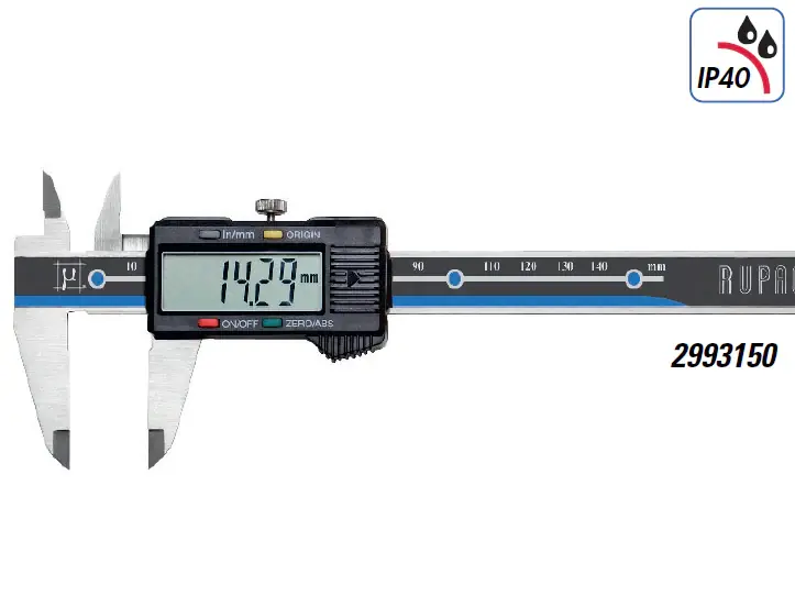 RUPAC 2993150 Calibro Digitale IP40 150mm DIGITRONIC Ultime Pezzi