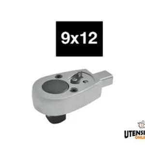 Compra Adesso Teste ad innesto a cricchetto reversibile A2855/5 attacco 9x12mm