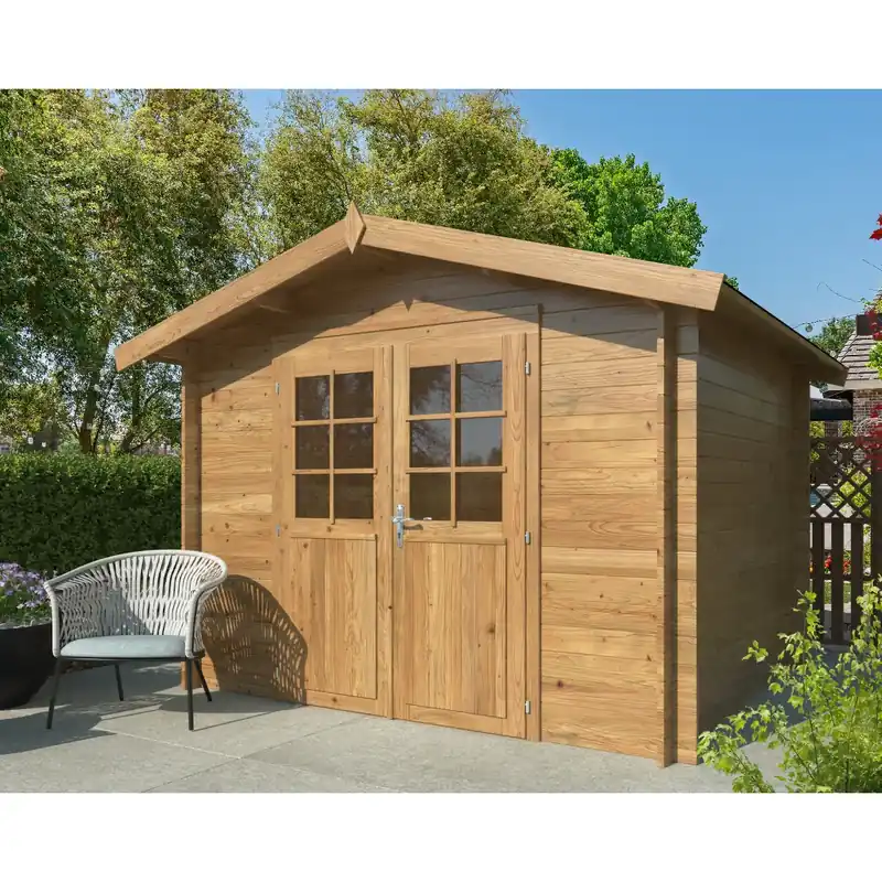 Losa Legnami Valentine A - Casetta da giardino in legno impregnato 320x120x50cm Soddisfatti O Rimborsati