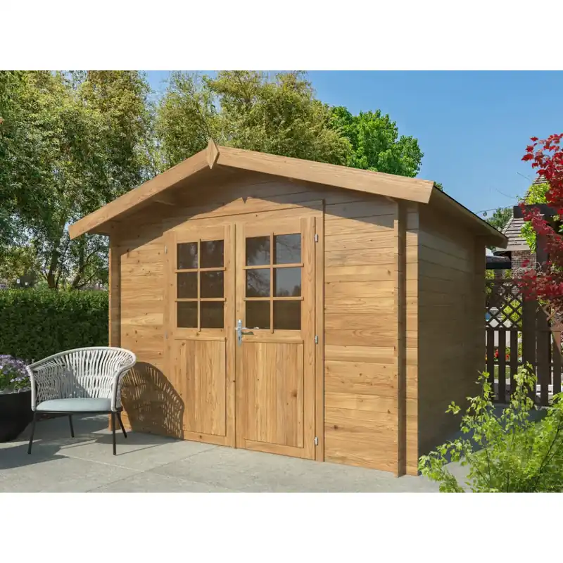 Losa Legnami Arisa - Casetta da giardino in legno impregnato 250x250x235cm Offerta Speciale