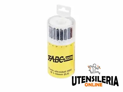 Serie di punte elicoidali 19 punte F 6528/1X19 (19pz) Promo Stagionale