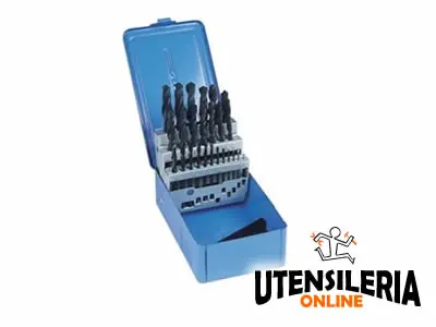 Serie di punte elicoidali 25 punte F 6530X25 (25pz) Affare