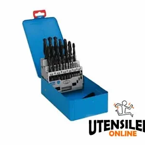 A Buon Prezzo Serie di punte elicoidali 19 punte F 6531X19 1/10mm (19pz)