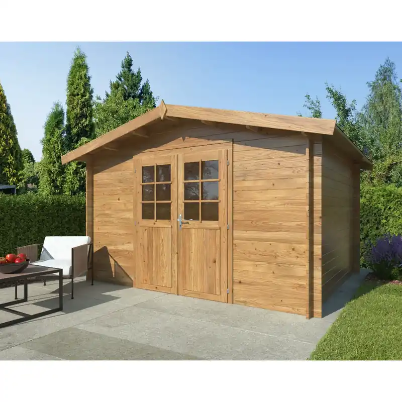 Losa Legnami Valentine B - Casetta da giardino in legno impregnato 358x296 cm Solo Oggi