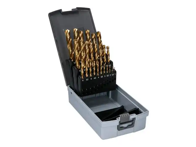 Offerta Del Giorno Serie di punte elicoidali F 6532/3X19 1/10mm in HSS+TiN (19pz)
