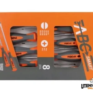 ABC Tools assortimento 8 giraviti A 1482 1008 in acciaio Promo Stagionale