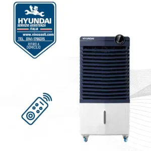 Hyundai 75220 Ventilatore Raffrescatore 6000 m³/h 160W 48L 220V per Area max 50 mq Offerta